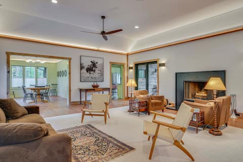 Riverfront Hideaway in Keene: Walk to Town!