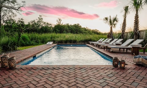 Modern Coastal Home | Heated Pool