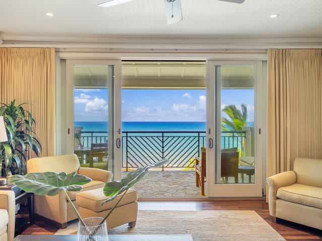 Oceanfront 4BR Dream Villa • Steps to Beach & Pool