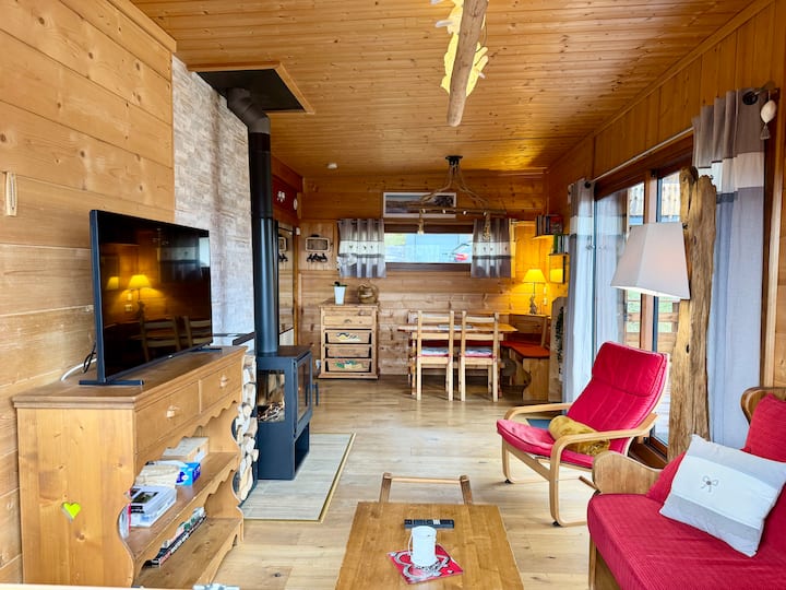 Le Petit Boulu Chalet Sur Les Pistes Avec Vue ! - Les Rousses