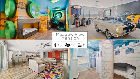 Family stay w/ pool, hot tub & games