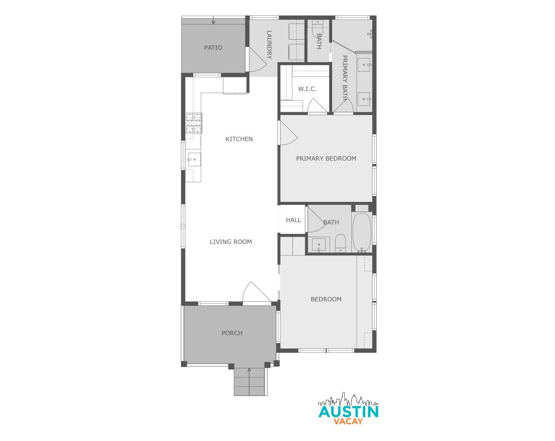 Pet-Friendly East Cesar Chavez Home Near Downtown!