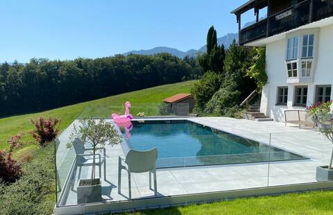 Vacation home 1 with sauna and saltwater pool