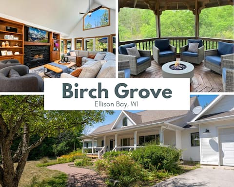 Birch Grove · 5 Acres · Pet-Friendly Ellison Bay