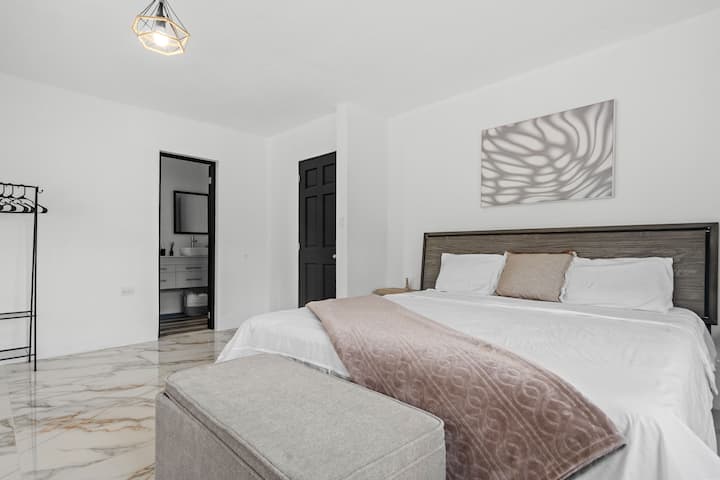 Un refugio relajante para relajarse después de un largo día.