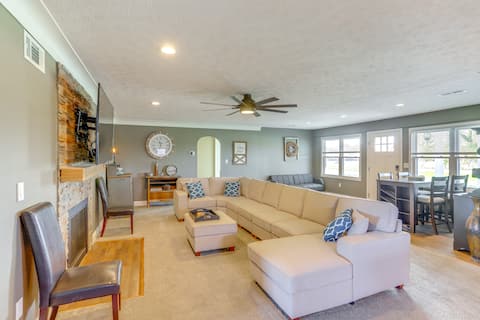 5 Mi to Lake: Port Clinton Home w/ Gazebo & Grill!