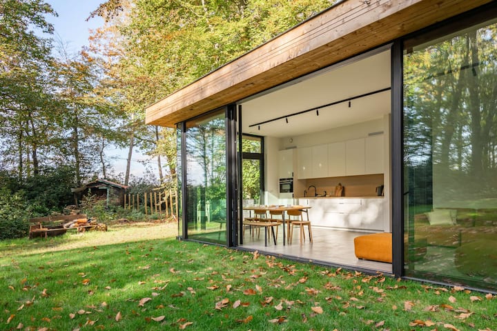 Glass Forest Cabin Holenduif I Privacy I 3BR Quiet