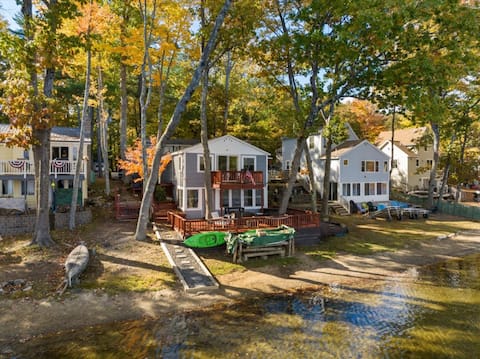 Waterfront w/ Prvt Dock & Firepit | Sleeps 8