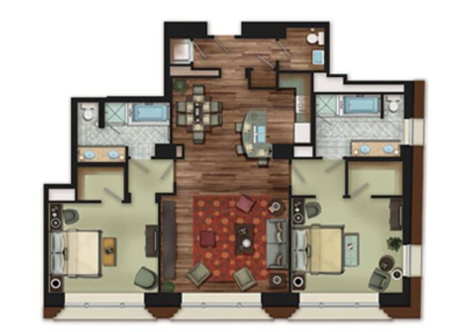 The Ritz-Carlton Club®, San Francisco 2-Bedroom gallery image 5