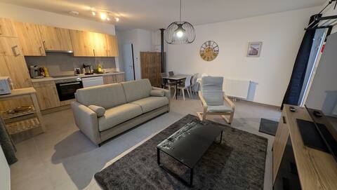 Groups/families, 2 apartments, bright, parking