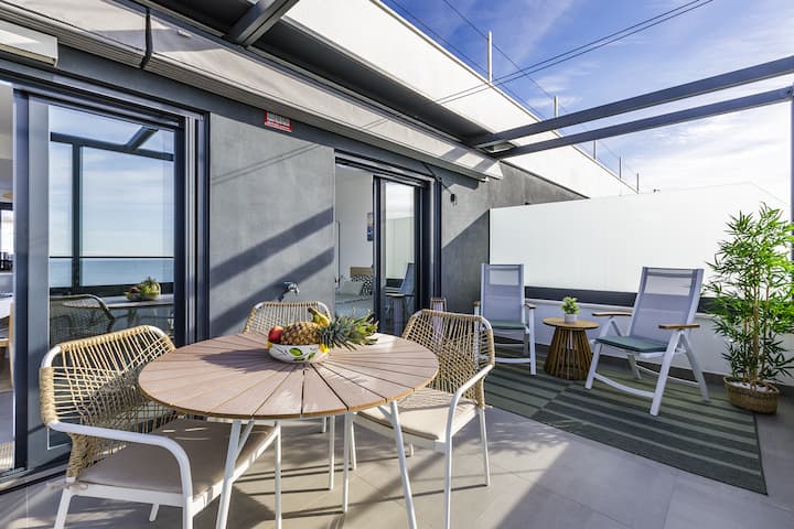 A&n Panoramic Sea Terrace Penthouse – Algarrobo Co - Torre del Mar