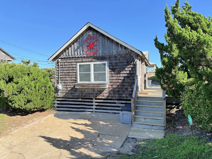 Beach Angel: Pet Friendly, Semi-oceanfront Cottage - Nags Head, NC