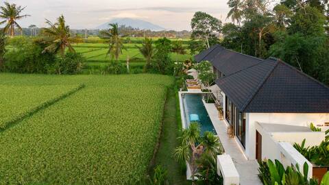 Swannelli : Peaceful 4BR Villa w/ Rice Field Views
