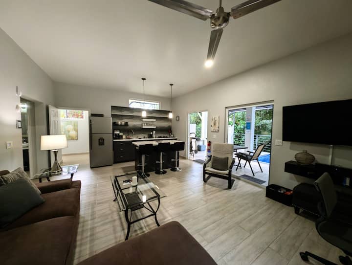 Majestic Palm - Luxury Villa Pool & King Bed New - Belize