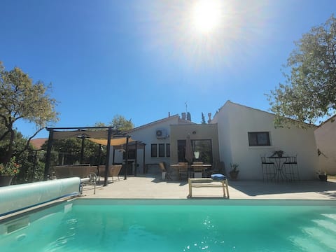 Beautiful luxury villa with a private pool