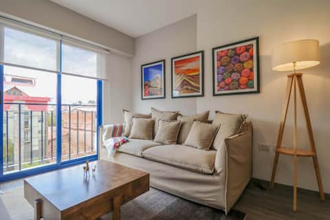 w* | Wonderful 2BR w/ Perfect Balcony in Cusco