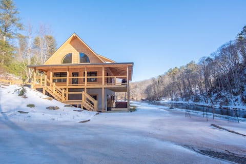 Brand New Cabin - New River - Hot Tub