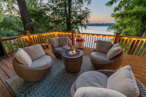 The Ridge | Lake Front | Hot Tub | Kayak+Pvt Dock