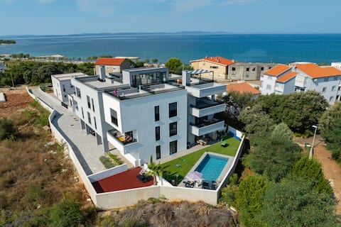 Popular Airbnb listing: Apartment RoBell with Private Pool in Zaton