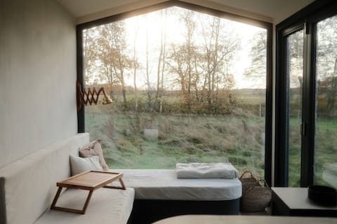 "NOAH cabin" at a beautiful windmill