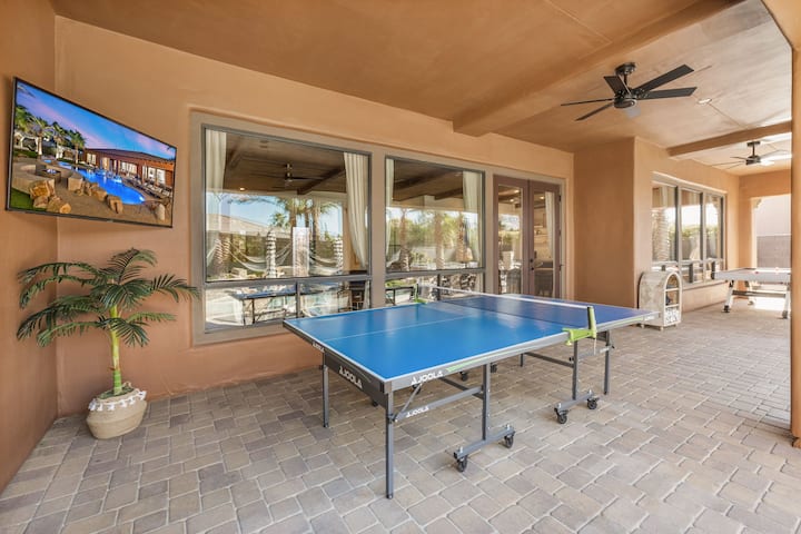 BOHO Villa | Htd Pool, Spa, Pickle Ball Ct, Cabana - Houses for