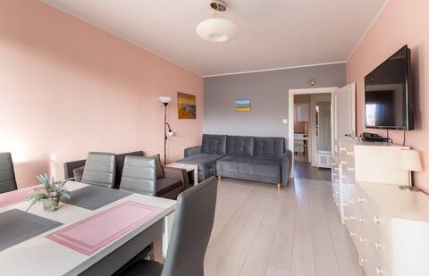 Popular Airbnb listing: Wrzeszcz Homely Apartment in Zaspa Rozstaje