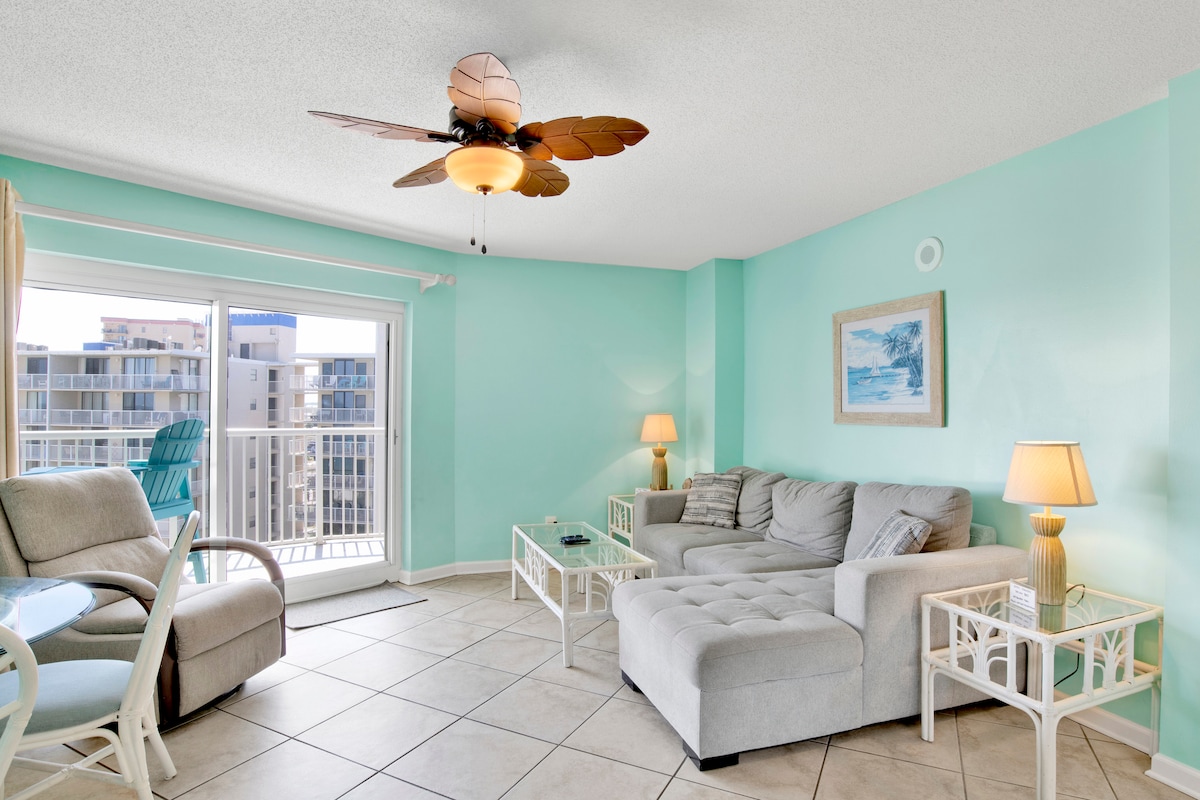 Gulf Front with Great Amenities | Tradewinds 708 - Condominiums