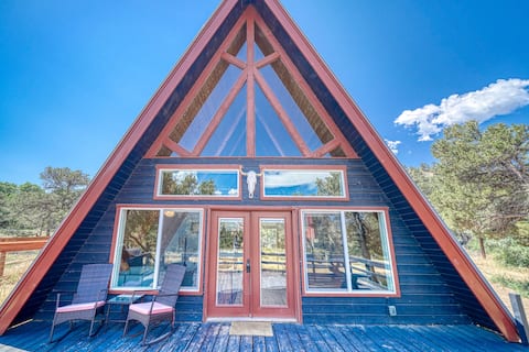 Super Cozy A-Frame in Howard, Colorado