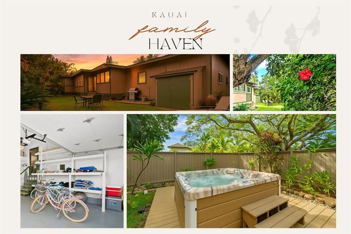 Kauai Family Haven | Hot-Tub | A/C – Princeville,