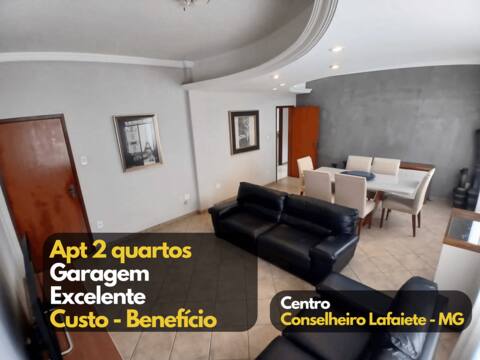 Lindo Ap 2 quartos c/Garagem Conselheiro Lafaiete