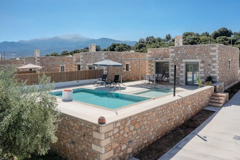 Melidoni 1, rural, calm villa, with private pool