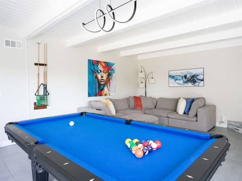 Heated Patio • Private Pool • Pool Table • 4BR