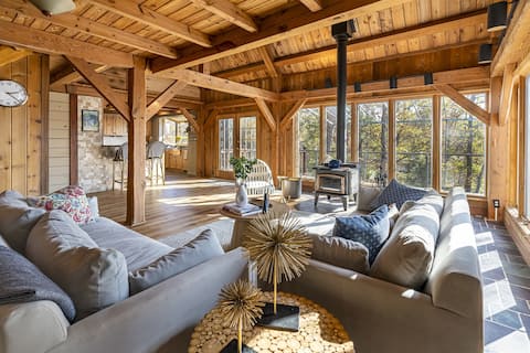 Luxury Lake House w/ Dock & Game Room