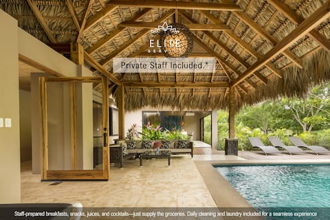 Tropical Sanctuary with Rancho & Beach Access