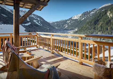 Unwind in sauna and hot tub