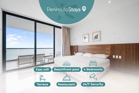 4 Bedroom Siela Beachfront Luxury Apartment