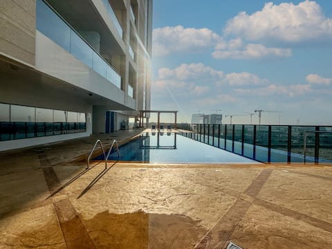 Successful Airbnb property: Chic 1-Bed Getaway in Al Jaddaf – Easy City Access in Al Jadaf
