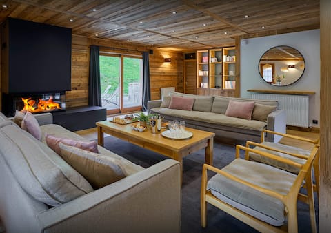 Superb alpine views and spa