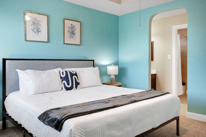 ¡Tercer dormitorio con cama tamaño king!