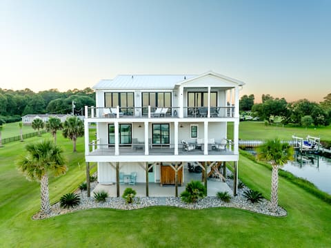 Luxury Intracoastal Waterway 5BR • Private Dock