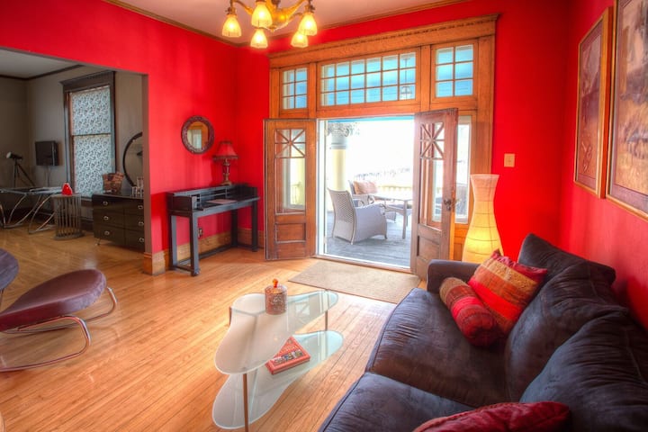 Queen-sdb Privée-balcony Suite - Door County, WI