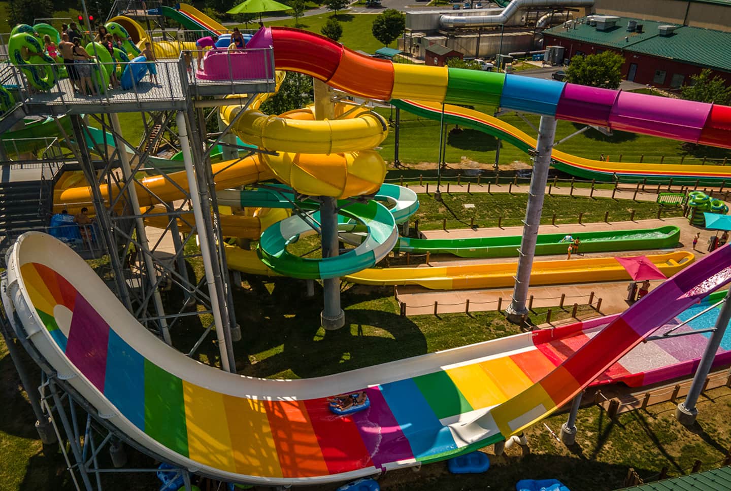 Take the kids to the resort's outdoor water park on the one afternoon they need to burn off energy somewhere other than the arcade.
