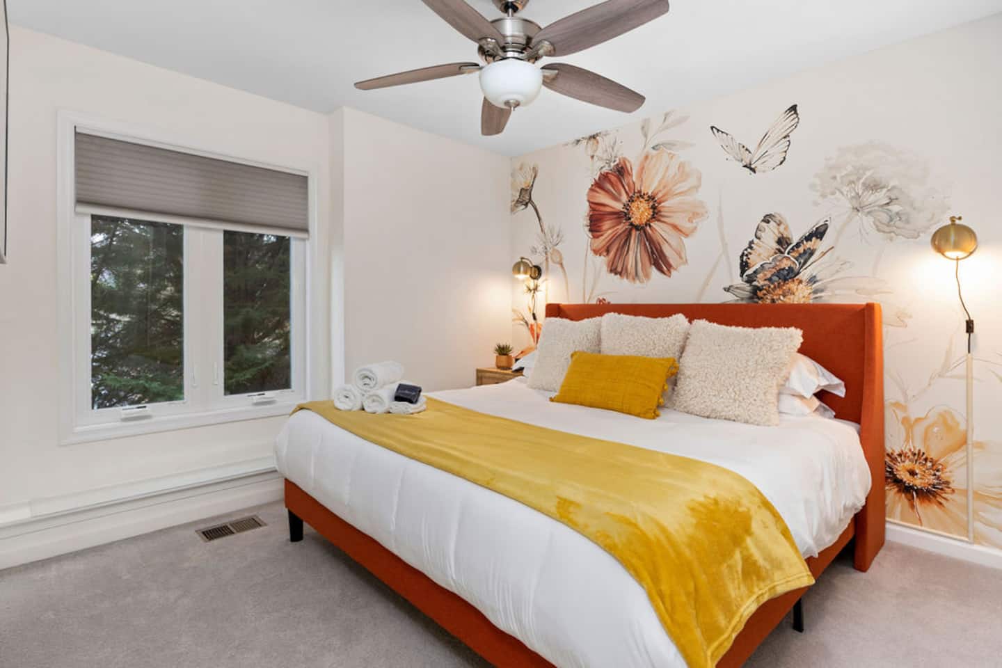 Claim this room and get first dibs on bragging rights about it at breakfast. It's the one people ask to see when they hear the house has a
