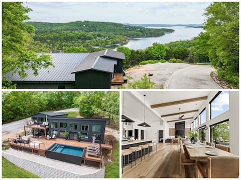 6B Luxury Lodge, Private Heated Pool, Amazing View