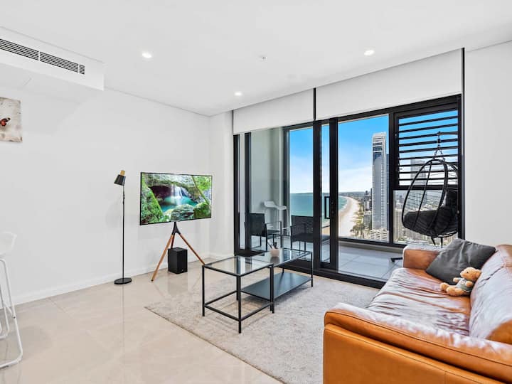 Ocean View! Beach Front 1b Apt In Surfers Paradise - Surfers Paradise