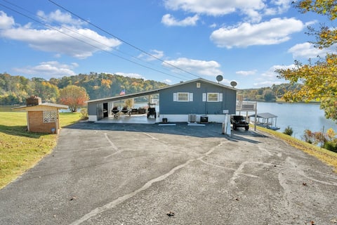 Lakefront Home with Private Dock!
