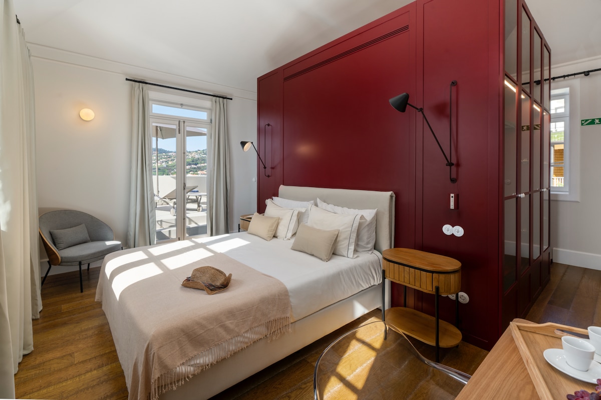 16 Прекрасната главна спална соба во Villa Carmhim By Ourmadeira