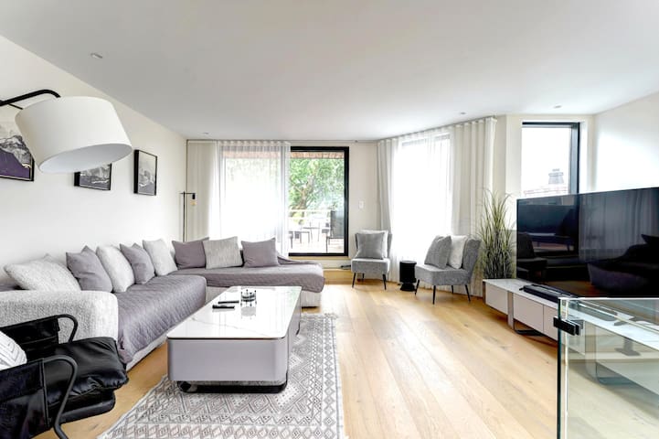 Historic Charm Overlooking Parc Lafontaine!