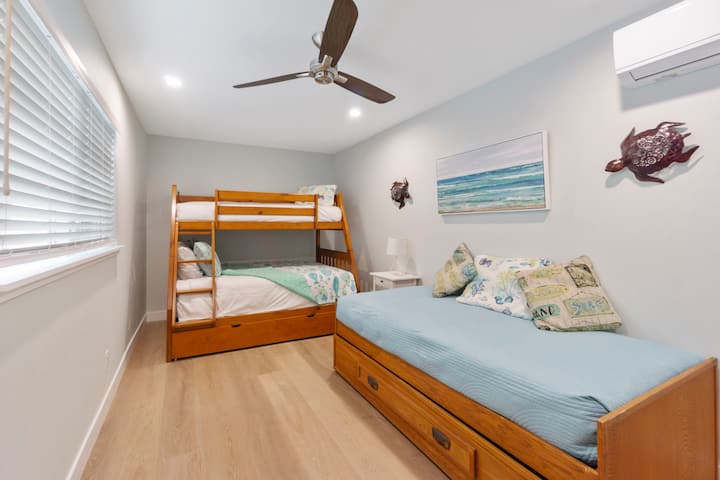 Habitación con 2 literas.