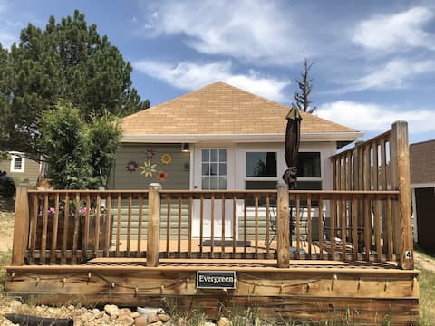 Mountain Views from private deck!
